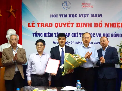 Nhà báo Đinh Duy Hợi giữ chức Tổng Biên tập Tạp chí Tin học và Đời sống