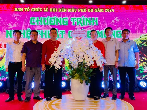 Thái Nguyên: Nhiều tiết mục đặc sắc tại Chương trình nghệ thuật chào mừng Lễ hội đền Mẫu Phố Cò