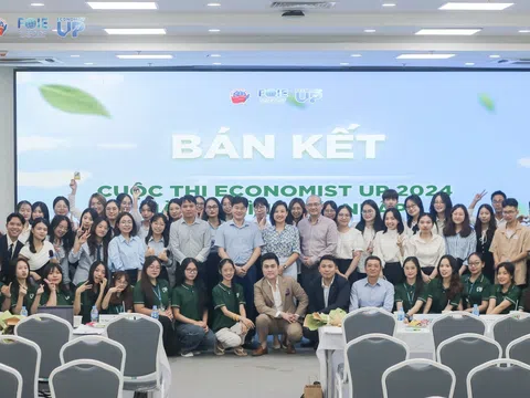 Công bố Top 4 đội thi tham gia vòng Chung kết cuộc thi Economist Up 2024 - Hành trình Hội nhập