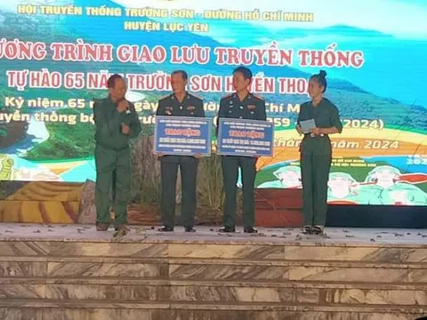 Yên Bái: Lục Yên kỉ niệm 65 năm ngày thành lập “Hội truyền thống Trường Sơn – Đường Hồ Chí Minh Việt Nam”