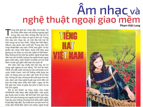 Âm nhạc và nghệ thuật ngoại giao mềm