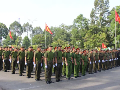 Đồng Nai: Ra mắt lực lượng tham gia bảo vệ an ninh, trật tự ở cơ sở