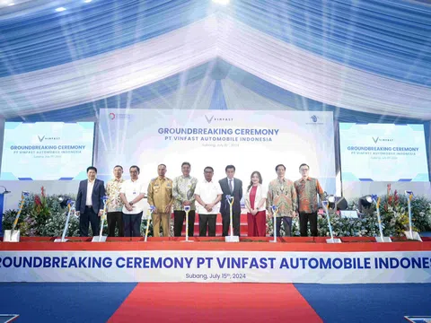 Vinfast chính thức động thổ Nhà máy Lắp ráp xe điện tại Indonesia