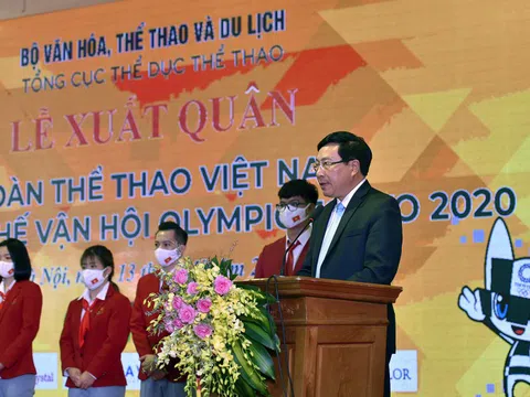 Đoàn Thể thao Việt Nam xuất quân tham dự Olympic Tokyo 2020