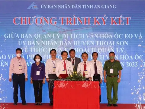 An Giang: Bảo tồn và phát huy giá trị Di tích quốc gia đặc biệt Óc Eo-Ba Thê