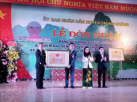 Cao Bằng có thêm hai Di tích Quốc gia