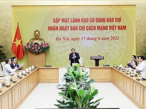 Thủ tướng Phạm Minh Chính: Báo chí luôn là một trong những lực lượng trên tuyến đầu