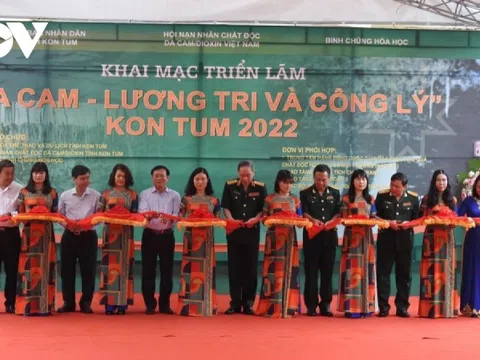 Triển lãm “Da cam – Lương tri và công lý” Kon Tum 2022