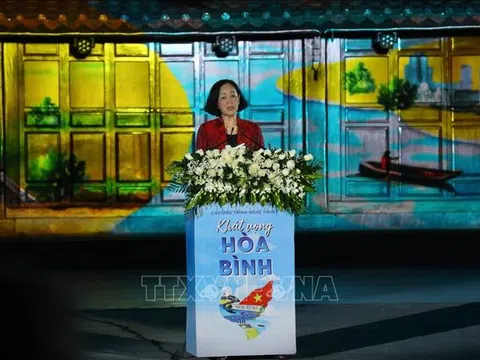 'Khát vọng hòa bình' trên vùng đất thiêng Quảng Trị