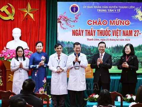 Chủ tịch nước Võ Văn Thưởng:  Y tế cơ sở như một tuyến đầu rất quan trọng, góp phần giảm tải cho y tế tuyến trên