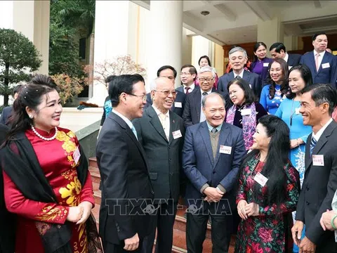 Chủ tịch nước Võ Văn Thưởng: Trí thức, nhà khoa học, văn nghệ sĩ bằng tình yêu và trách nhiệm, tài năng và sáng tạo đều có thể đóng góp cho Tổ quốc