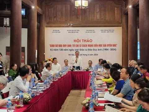 Hội thảo khoa học: Giáo sư Đào Duy Anh - Từ chí sĩ cách mạng đến học giả uyên bác