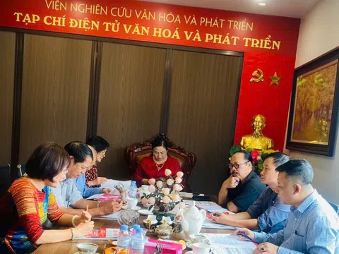 Hội đồng Khoa học Viện Nghiên cứu Văn hoá và Phát triển họp bàn một số giải pháp, định hướng phát triển