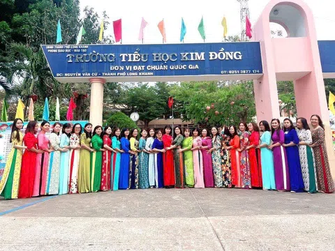 Trường Tiểu học Kim Đồng: Thầy và trò cùng nỗ lực phấn đấu và thu được rất nhiều kết quả đáng khích lệ