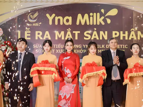 Yến Anh Group ra mắt sản phẩm sữa hạt tiểu đường và sữa hạt xương khớp Yna Milk