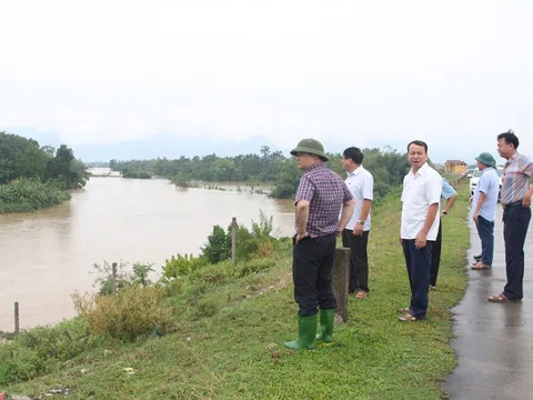 Vĩnh Phúc ban hành lệnh báo động II ở 3 huyện do nước sông Phó Đáy dâng cao