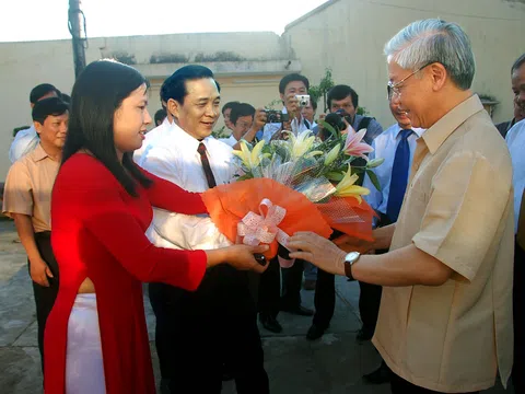 Nhớ những lần đồng chí Nguyễn Phú Trọng về thăm, làm việc tại tỉnh Quảng Ngãi