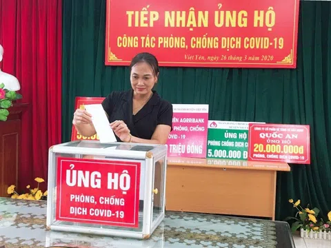 Bắc Giang: Nghĩa cử cao đẹp của Trường Mầm non Bích Sơn (Việt Yên) chung tay phòng chống Covid - 19