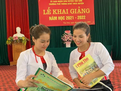 Phú Thọ: Trường PTDTNT Tân Sơn phòng, chống dịch hiệu quả để dạy và học trực tiếp