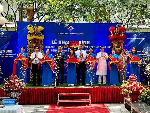 Bệnh viện Đa khoa Hùng Vương: Khai trương Trung tâm tim mạch – Điện quang can thiệp