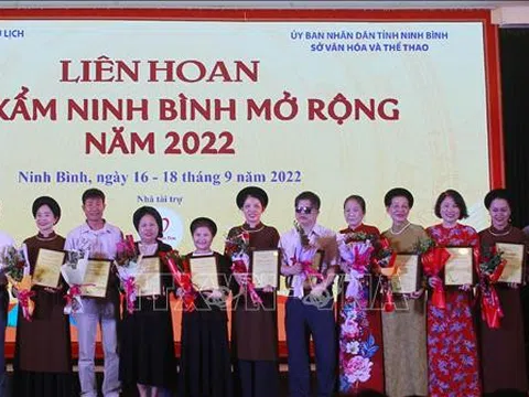 Liên hoan hát Xẩm Ninh Bình mở rộng năm 2022