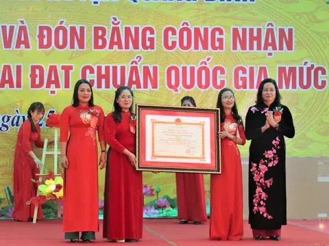 Hà Giang: Khánh thành Trường mầm non Sao Mai đạt chuẩn quốc gia mức độ 2 