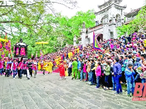 Thanh Hóa: Lễ hội đền Bà Triệu được công nhận là Di sản  gowin99 
 phi vật thể quốc gia, loại hình lễ hội truyền thống