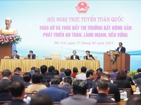 Tháo gỡ khó khăn, thúc đẩy thị trường bất động sản phát triển an toàn, lành mạnh, bền vững