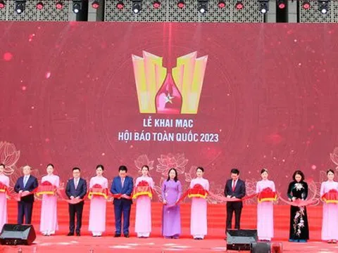 Hội báo toàn quốc 2023 khai mạc tại Bảo tàng Hà Nội