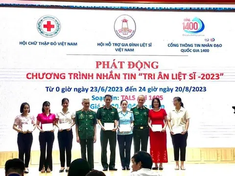 Phát động nhắn tin tri ân Liệt sĩ năm 2023