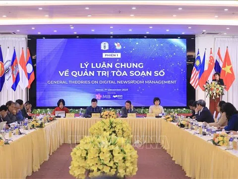 “Quản trị toà soạn báo chí số: Lý luận, thực tiễn, kinh nghiệm tại khu vực ASEAN”