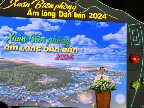 Chủ tịch nước Võ Văn Thưởng dự “Xuân biên phòng ấm lòng dân bản” năm 2024 tại Kiên Giang