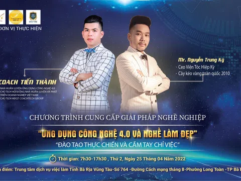 Tiên phong đào tạo, cung cấp giải pháp nghề nghiệp ứng dụng  công nghệ 4.0 và nghề làm đẹp tại Vũng Tàu