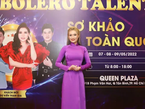 Hoa hậu thiện nguyện Trịnh Thị Lan bất ngờ trước dàn thí sinh trong Bolero Talent 2022