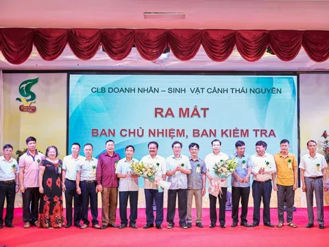 Ra mắt CLB Doanh nhân Sinh Vật Cảnh tỉnh Thái Nguyên