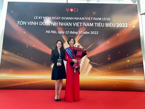 Tổng Giám đốc Generali Việt Nam được vinh danh “Doanh nhân Việt Nam tiêu biểu 2022”