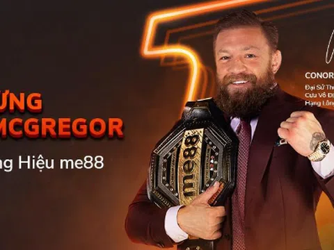 Võ sĩ Conor McGregor công bố đối tác năm 2022/23