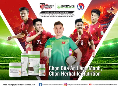 Herbalife Nutrition Trở Thành Nhà Tài Trợ Đồng Hành Của AFF Mitsubishi Electric Cup Lần Thứ Hai Liên Tiếp