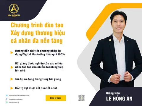 LÊ HỒNG ÂN CEO - FOUNDER ASIA BUSINESS INSIDER / CHUYÊN GIA XÂY DỰNG THƯƠNG HIỆU CÁ NHÂN