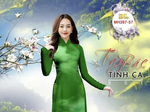 Những mẫu áo dài thanh lịch sang trọng dành cho giáo viên - Vải Đất Lành