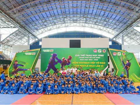 Giải Vovinam Việt Võ Đạo Cúp Nestlé MILO 2023 chào đón gần 2.000 vận động viên tham gia tranh tài