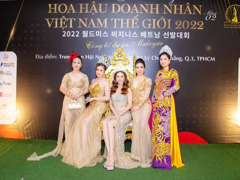 Đêm thanks party hoành tráng của Hoa hậu Doanh nhân Việt Nam Thế giới 2022